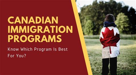 canadian government immigration program