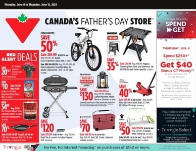 canadian tire st thomas flyer