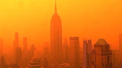 canadian wildfire smoke in nyc