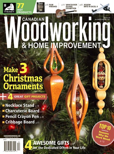 Download Canadian Woodworking Issue 63 PDF Magazine