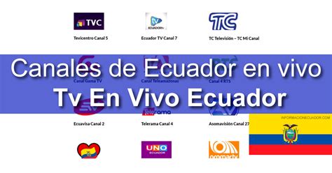 canales television ecuador en vivo