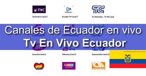 canales tv ecuador en vivo