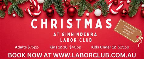 canberra labor club christmas lunch