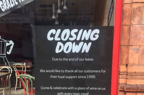 canberra restaurant shut down