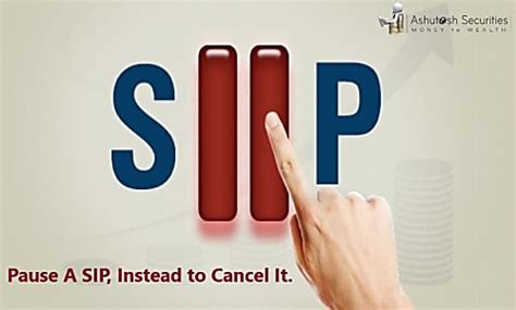 cancel sip vs pause sip