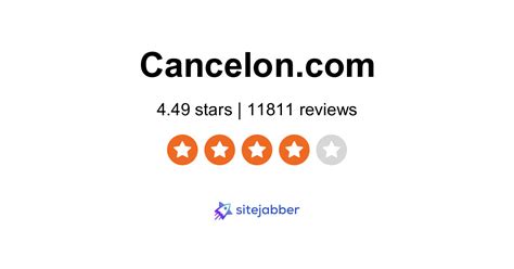 cancelon website reviews