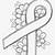 cancer ribbon coloring page
