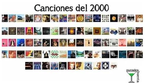 Canciones del 2000: 200 éxitos en español e inglés - Muros de absenta