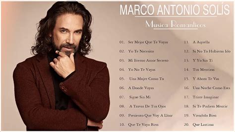 canciones de marco antonio solis letra