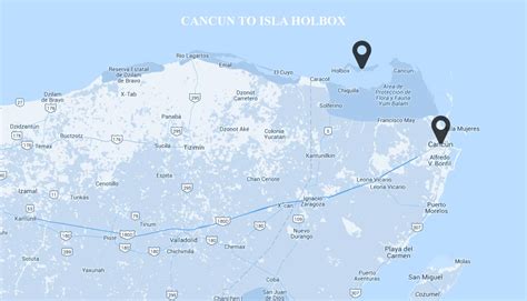 cancun airport nach holbox