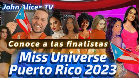 candidatas a miss universe puerto rico 2023
