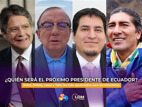 candidatos a la presidencia del ecuador 2023