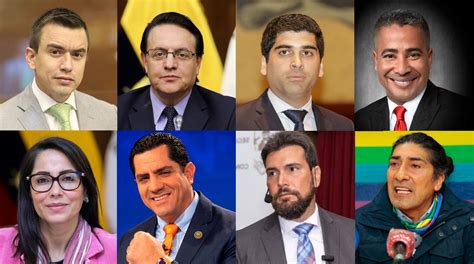 candidatos a presidente ecuador 2023