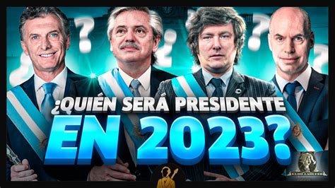 candidatos para presidente 2023