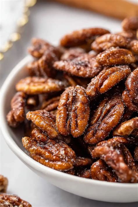 Candied Pecans Recipe Using Maple Syrup