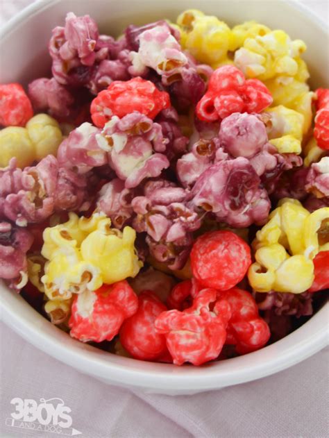 candied popcorn