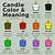 candle color for healing