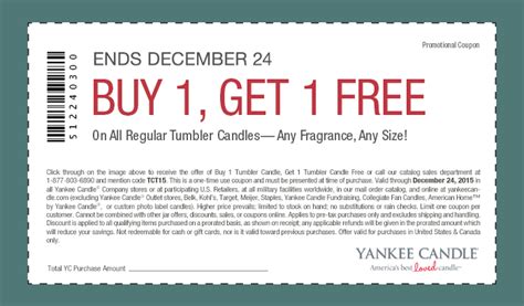 Coupon Buy 2, Get 2 Free All Candles Printable coupons, Free