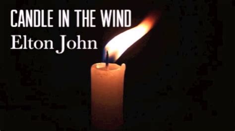 candle in the wind karaoke song elton john