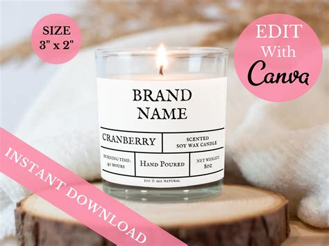 Candle Label Names