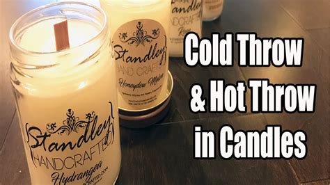 Candle Making Hot Throw Cold Throw