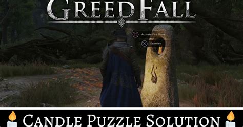 Candle Puzzle Greedfall