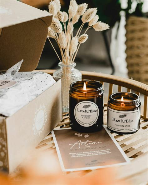 Candle Subscription Box Gift