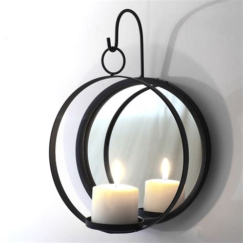 Candle Wall Sconce Mirror