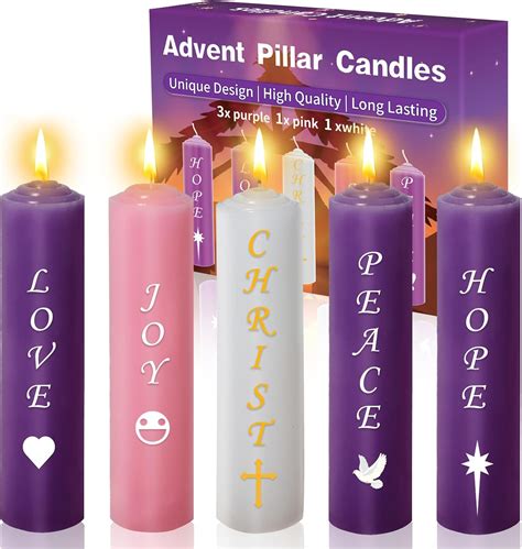 Candles 5 X 2