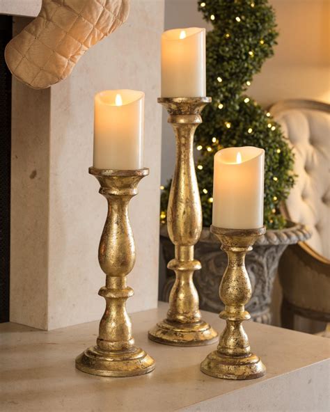 candles and candleholders