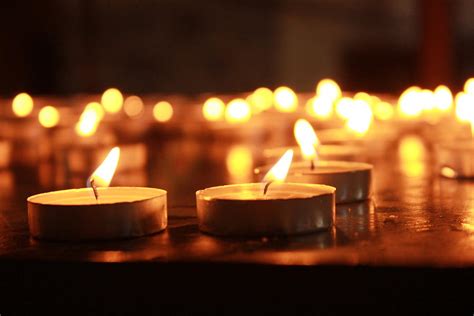 Candles in Prayer Space