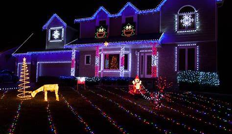 Candy Cane Lane Christmas Lights Decorations December 15 El Segundo’s Sees Huge Turnout As Santa
