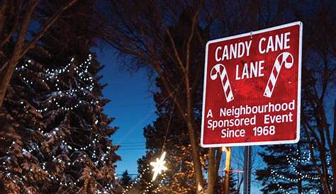 Candy Cane Lane Edmonton 2018 In YouTube