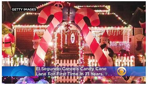 Candy Cane Lane El Segundo Opening Night 2018 ’s Sees Huge Turnout As Santa