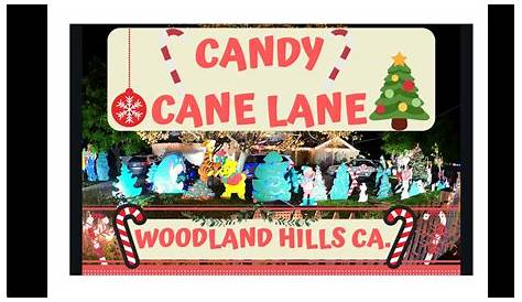 Candy Cane Lane Woodland Hills Ca 2018 On In , Neighbors Worry