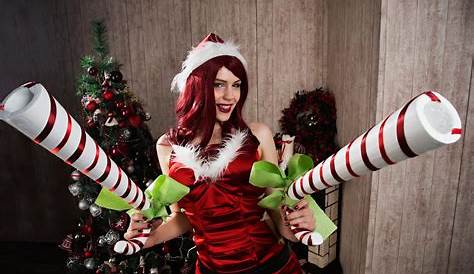Candy Cane Miss Fortune Cosplay by HoodedWoman on DeviantArt