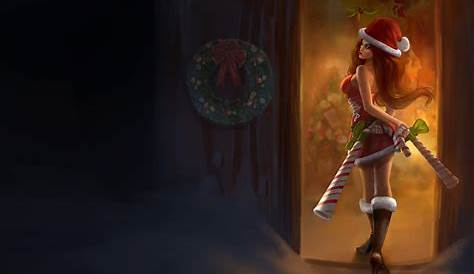 Candy Cane Miss Fortune Wallpaper By TENinania On DeviantArt