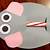 candy cane mouse template