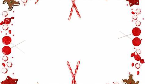 Candy Cane Png Border Frame Clip Art 2863456 Vippng