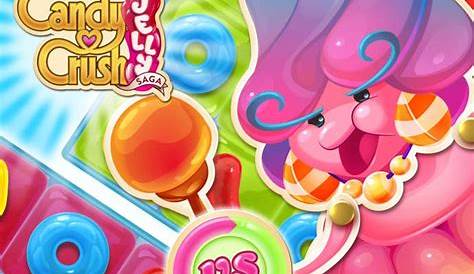 Candy Crush Jelly Saga Jelly Queen Level Theme Extended