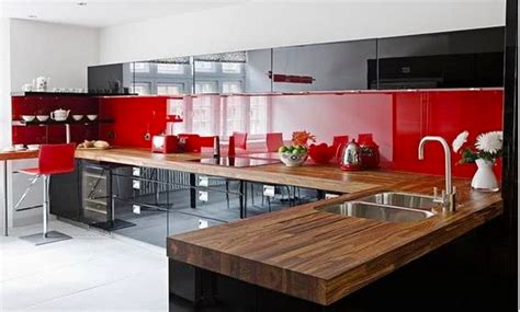 Candy Apple Red Kitchen