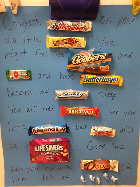 Candy Bar Sentences Examples