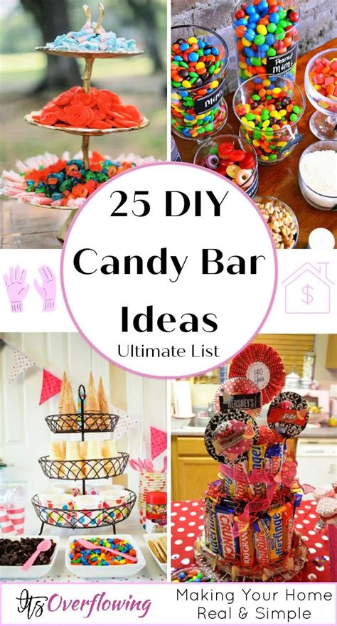 Candy Bar Setup Ideas