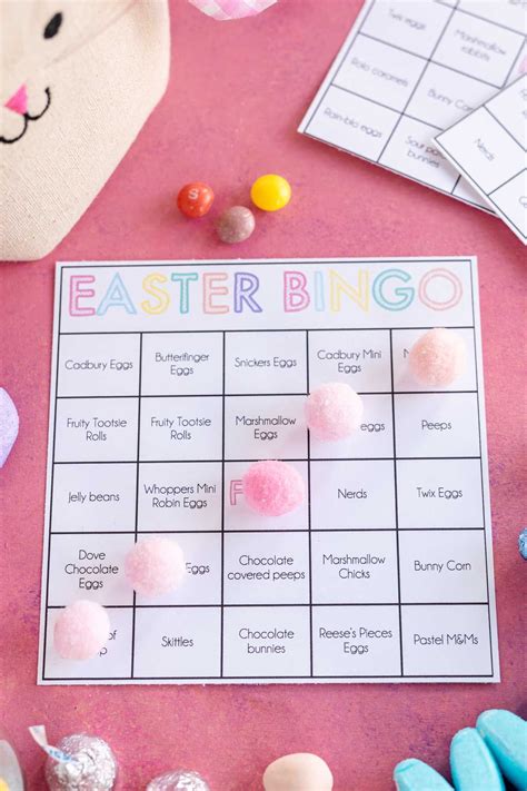 Candy Bingo Free Printable