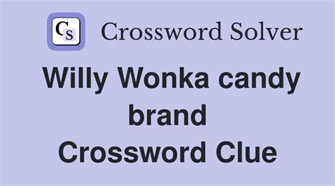 candy brand crossword clue