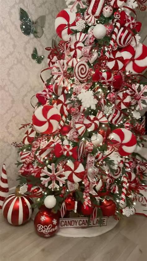 Candy Cane Lane Tree