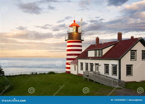 Candy Cane Lighthouse