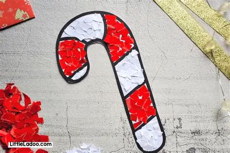 Candy Cane Paper Crafts