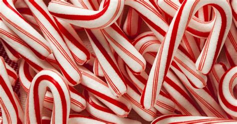 Candy Canes Made With Peppermint