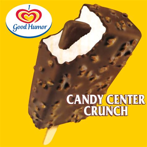 candy center crunch ice cream bar